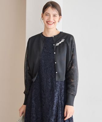 ＜23区 (Women)＞【ＡＰＰＬＡＵＤＩＲ】グロッシードルマン　カーディガン（ＫＲＡＰＧＡ０７２０）