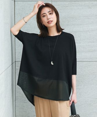 ＜ICB L (Women/大きいサイズ)＞【接触冷感・ＵＶカット・洗える】ＶＩＳ／ＮＹハイゲージ　シアーコンビニット（ＫＲＣＭＧＡ０４０４）