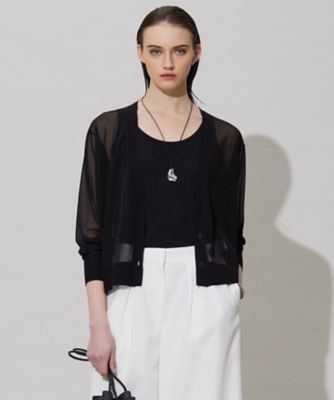 ＜ICB L (Women/大きいサイズ)＞【洗える】ドライシアーカーディガン（ＫＲＣＭＧＭ０５０１）