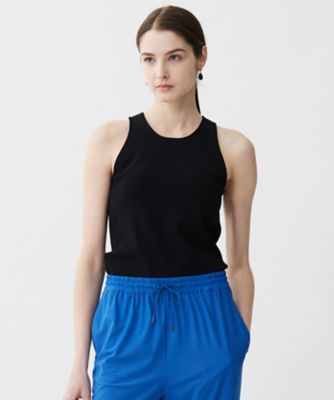 ＜ICB L (Women/大きいサイズ)＞【洗える】ＶＩＳスムースニットタンクトップ（ＫＲＣＭＧＭ０６０３）