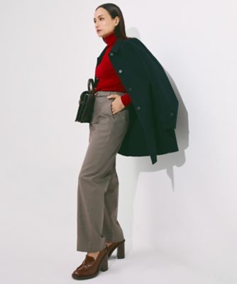 新色追加】エクストラファインメリノリブ タートルネックプルオーバー