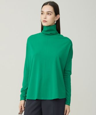 ＜ICB L (Women/大きいサイズ)＞【新色追加・ＷＥＢ限定カラーあり】　レーヨンワイド　タートルネックプルオーバー（ＫＲＣＭＧＷ０５０６）