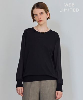 【ＷＥＢ限定・洗える】ＬＥＣＥＲＦ　／　ドッキングニットトップス（ＫＲＣＷＣＡ０３５１）
