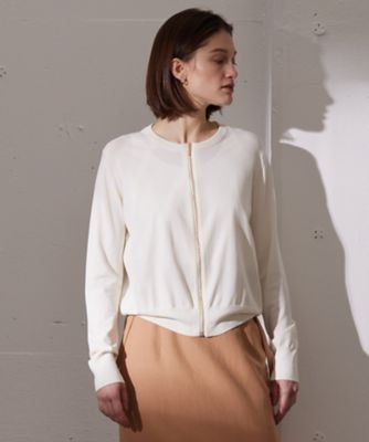 ＜BEIGE， (Women)＞ＮＡＤＩＡ　／　ジップアップカーディガン（ＫＲＣＷＣＭ０４００）