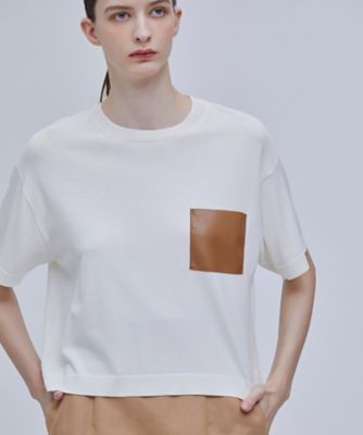 【上代変更　ＷＥＢＯＦＦ本部移送済み】　ＮＡＤＩＡ　／　ニットＴシャツ（ＫＲＣＷＣＭ０４０２）