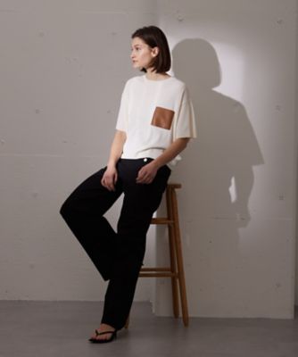 【上代変更　ＷＥＢＯＦＦ本部移送済み】　ＮＡＤＩＡ　／　ニットＴシャツ（ＫＲＣＷＣＭ０４０２）