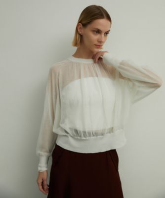＜BEIGE， (Women)＞ＬＩＡＮＥ　／　ニットトップス（ＫＲＣＷＣＭ０４０４）