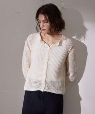 ＜BEIGE， (Women)＞ＯＬＩＶＩＥＲ　／　ニットカーディガン（ＫＲＣＷＣＭ０４０６）