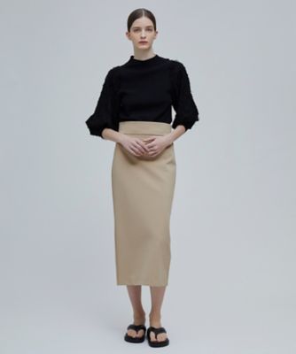 CLARISSE ／ ドッキングプルオーバーニット 