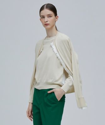 【SALE】BEIGE， (Women)/ベイジ JULIE/カーディガン(KRCWCS0200) 002_アイボリー トップス【三越伊勢丹/公式】