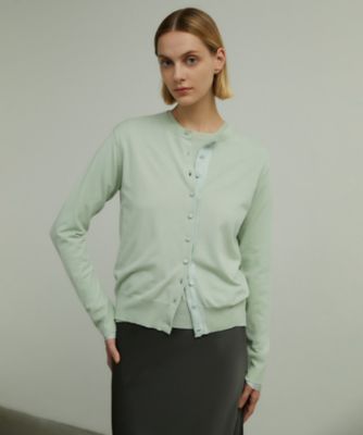 【SALE】BEIGE， (Women)/ベイジ JULIE/カーディガン(KRCWCS0200) 062_ライトグリーン トップス【三越伊勢丹/公式】