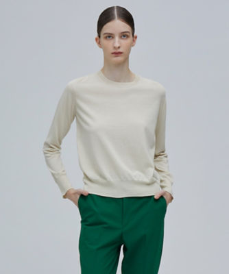 ＜BEIGE， (Women)＞ＪＵＬＩＥ　／　サテンニット（ＫＲＣＷＣＳ０２０１）