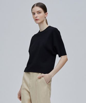 LAURA ／ 半袖ニットトップス（KRCWCS0204） | BEIGE