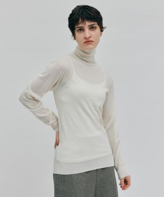 BEIGE， (Women)/ベイジ 【洗える・FUDGE 12月号掲載】RICARD / カシミヤタートルニット(KRCWCW0300)