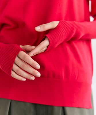 洗える】WILLOW ／ サムホールハイネックニット