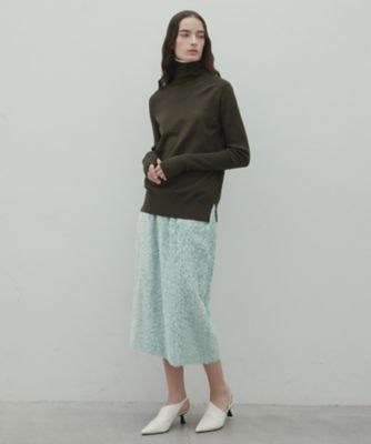 【洗える】ＷＩＬＬＯＷ　／　サムホールハイネックニット（ＫＲＣＷＣＷ０５００）