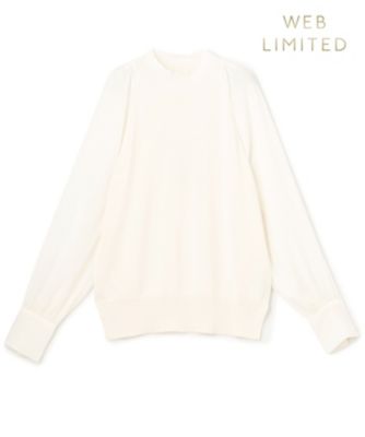 WEB限定・洗える】LECERF ／ 異素材ドッキングストレッチ