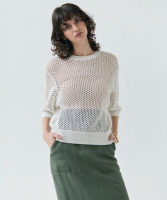 【サエ】BEIGE ベイジ＊ネイビー　ニット セール品】 BEIGE， (Women)の小さいサイズ 3号～7号／XXS～S