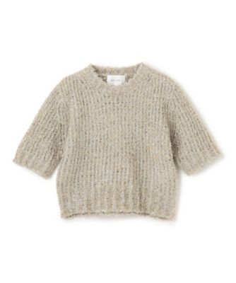 BEIGE, ベイジ 38号【洗える】LAURA 半袖ニット LAURA ／ 半袖ニットトップス（KRCWCS0204） | BEIGE