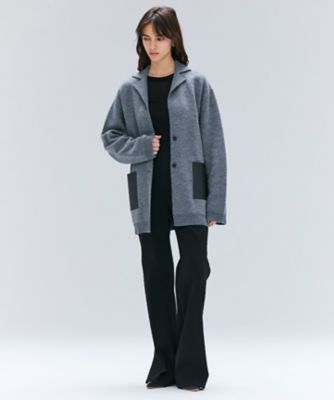 新品未使用/8万円/eleventy/ピークドラペル/コットンニットジャケット テーラードニットジャケット – LiSA LiSA ONLINE SHOP