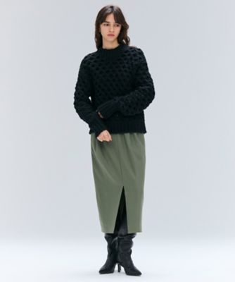 みか KOKOMO ／ ウールアルパカメッシュニット