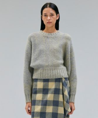 MARANA ／ モヘヤ混ミックスドルマンニット