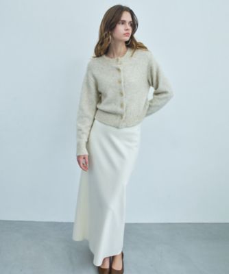 QUINCY ／ 2WAYフェザーニット（KRCWLA0306