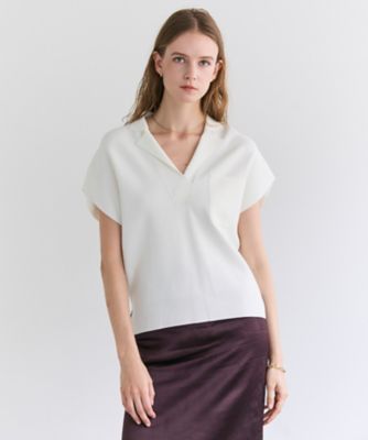 ＜BEIGE， (Women)＞ＮＡＤＩＡ　／　ストレッチ　スキッパーニット（ＫＲＣＷＬＭ０４０３）