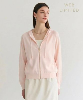 MONSTERA ／ ストレッチ フーデットニット