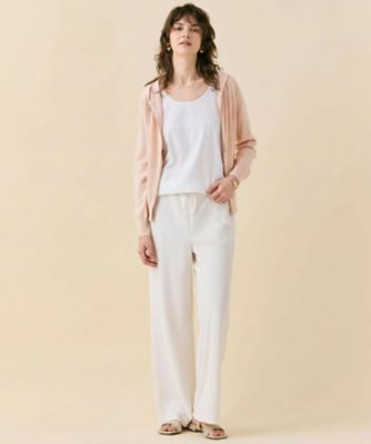 MONSTERA ／ ストレッチ フーデットニット