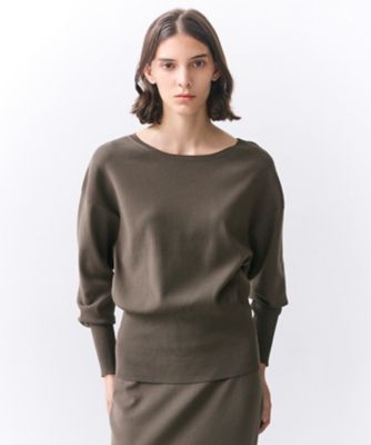 LAURA ／ ドライタッチ ストレッチニットプルオーバー