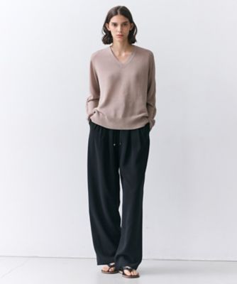 【美品】  IIROT / イロット | Dry touch V-neck Knit ドライタッチ Vネックニット | F | アイボリー | レディース IIROT - 【美品】 IIROT / イロット | Dry touch V-neck Knit ドライ