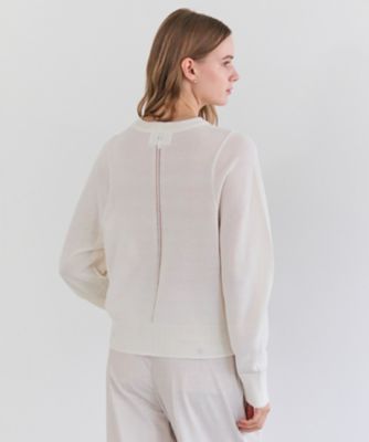 ＜BEIGE， (Women)＞ＡＲＳＥＮＯＰＹ　／　コットンドライタッチクルーネックニット（ＫＲＣＷＬＳ０２０９）