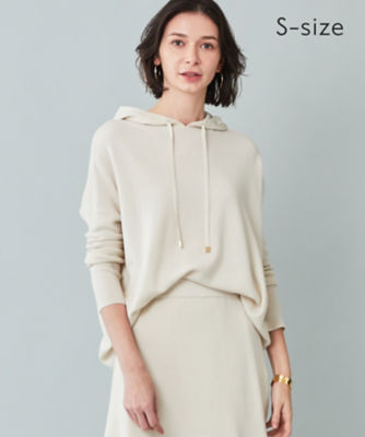 ＜BEIGE， (Women)＞【Ｓ－ｓｉｚｅ】ＣＡＩＬＬＥ　／　ニットパーカー（ＫＲＣＸＩＷ０５０２）