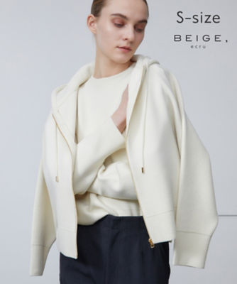 ＜BEIGE， (Women)＞【Ｓ－ｓｉｚｅ】ＰＥＲＮＥ　／　ニットパーカー（ＫＲＣＸＮＡ０３３１）