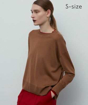 ＜BEIGE， (Women)＞【Ｓ－ｓｉｚｅ】ＬＡ　ＭＯＮＮＡＩＥ　／　クルーネックニット（ＫＲＣＸＳＡ０２０２）