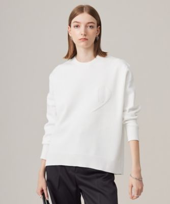 ＜ICB (Women)＞【洗える】ナンバリングカラーニット　　プルオーバー（ＫＲＣＹＣＷ０７０２）