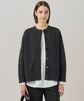 ＜ICB (Women)＞ミルドウール　ニットブルゾン（ＫＲＣＹＧＷ０５０９）