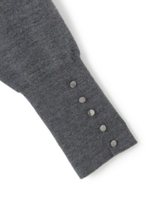 洗える】 シルキーウールダブルフェイス ニットプルオーバー