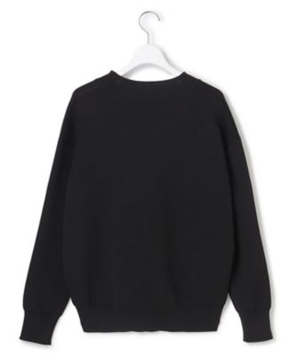 コットンポリエステルスムース Vネックニット（KRCYLS0205