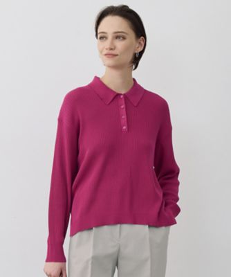 マーセライズコットンポロ ニット（KRCYLS0207） | ICB