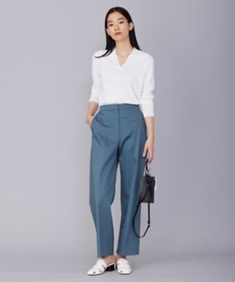 【洗える】 シンセティックフルニードル Vネックプルオーバー ICB｜【洗える】 シンセティックフルニードル Vネックプル