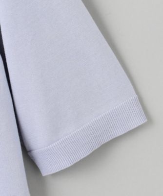 【ＧＯＬＤ　ＬＡＢＥＬ／ＷＥＢ＆一部店舗限定】シーアイランドコットン　ラグランニットポロ　半袖（ＫＲＧＯＧＭ０２０１）