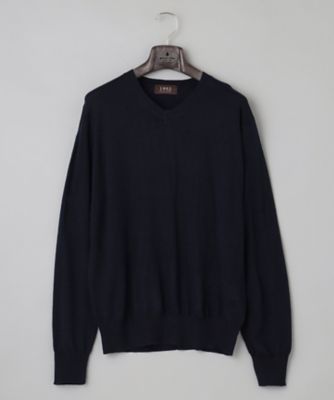 ベーシックニット】ハイゲージVネック ニット（KRGOSW0802