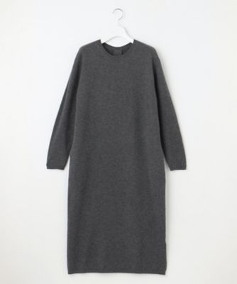 【エステータ】マーセライズドウールカシミヤ　ニットワンピース（ＫＲＨ６ＣＷ０９２３）