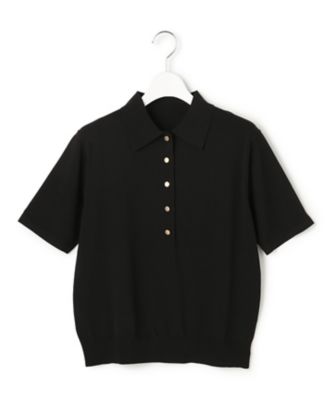 エステータ】シルキーポロ ニット（KRH7LS0934） | esteta