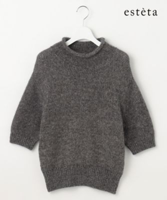 エステータ】ラメニット プルオーバー（KRH8CW0944