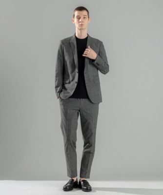 新品JOSEPH HOMME ヴィスコースリンクスクルーネックニット サイズ50 洗える】ドライコットンリンクス 半袖クルーネックニット