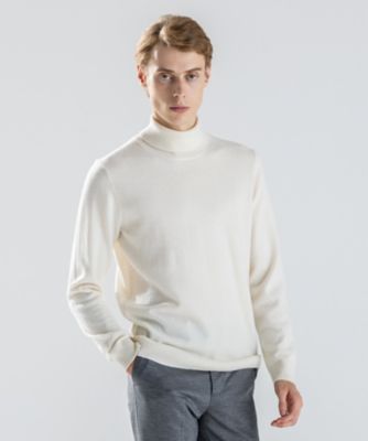 ピュアカシミヤ タートルネックニット（KRJHGW0502