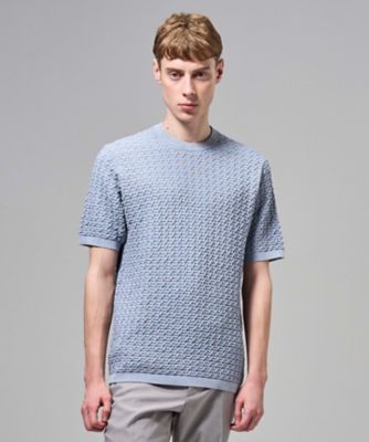 JOSEPH HOMME ドライコットンリンクス 半袖ニット ジョゼフ オム 